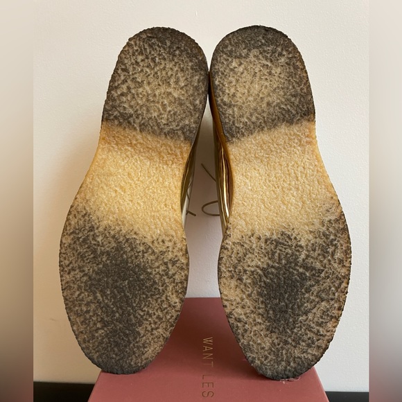 WANT Les Essentials Cordova Oxfords in Plated Gold - Picture 2 of 6